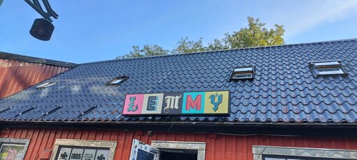 Lemmy restaurant nameplate in Reykjavik, Iceland