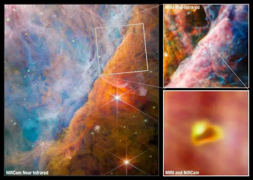 Orion Nebula’s Orion Bar